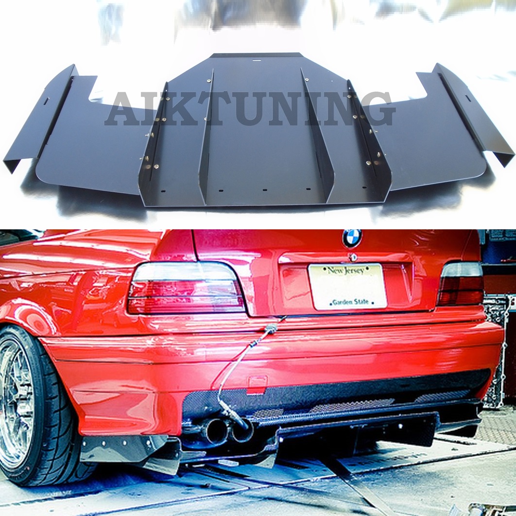 Buy bmw e36 M3 rear bumper diffuser performance cover durable aluminium